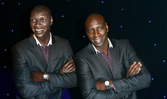 Omar Sy et sa statue de cire au Musée Grévin