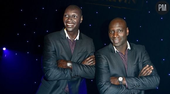 Omar Sy et sa statue de cire au Musée Grévin