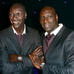 Omar Sy et sa statue de cire au Musée Grévin