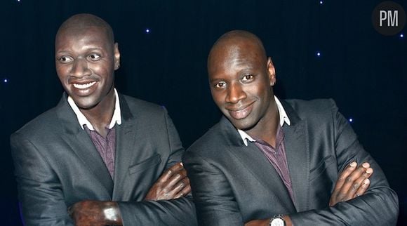 Omar Sy et sa statue de cire au Musée Grévin