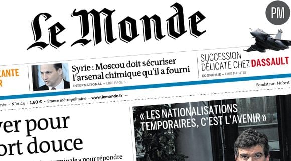 Le prix du quotidien "Le Monde" avait déjà augmenté en juillet dernier de 10 centimes.