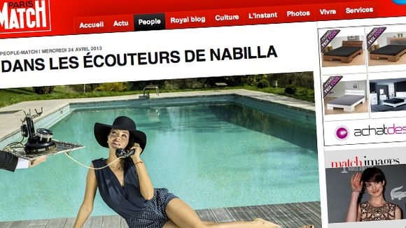 Six pages sur Nabilla dans "Paris Match", et pourquoi pas la couv' tant qu'on y est ?