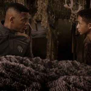 Will Smith et Jaden Smith dans "After Earth"