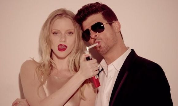 Robin Thicke numéro un des ventes au Royaume-Uni