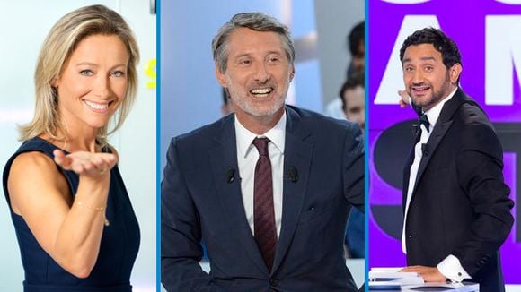 Audiences : De Caunes plus fort que Denisot ? Lapix plus forte que Sublet ?