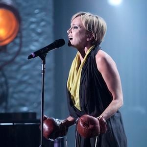 Patricia Kaas participe au concert en hommage à Edith Piaf.