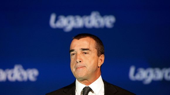 Manifestation des salariés du pôle presse de Lagardère