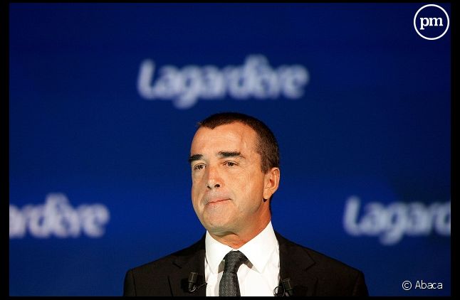 Arnaud Lagardère, le PDG du groupe éponyme