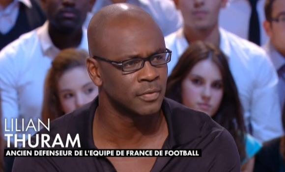 Lilian Thuram, dans "Le Grand Journal" de Canal+ le 17 octobre 2013.