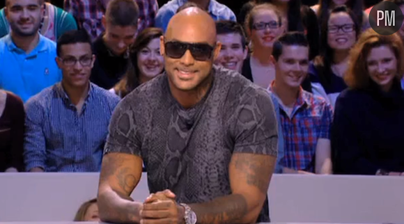 Booba, sur le plateau du "Grand Journal" de Canal+.