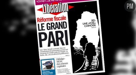 En septembre, les ventes de "Libération" se sont écroulées de 30%.