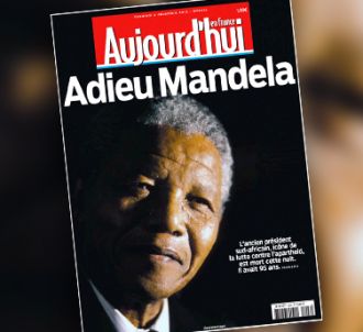 Mort de Nelson Mandela : la Une du Parisien/Aujourd'hui...