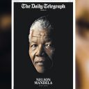 Mort de Nelson Mandela : la Une du Daily Telegraph.