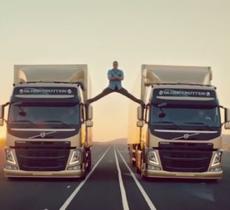 <span>Pour Volvo Trucks, Jean-Claude Van Damme fait son...