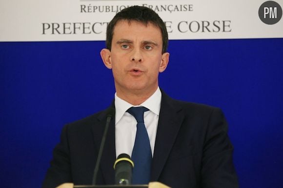 Le ministre de l'Intérieur, Manuel Valls