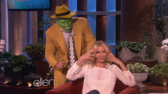 Cameron Diaz effrayée par "The Mask" chez Ellen