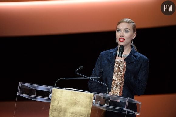 Scarlett Johansson, César d'honneur de la 39ème cérémonie des César