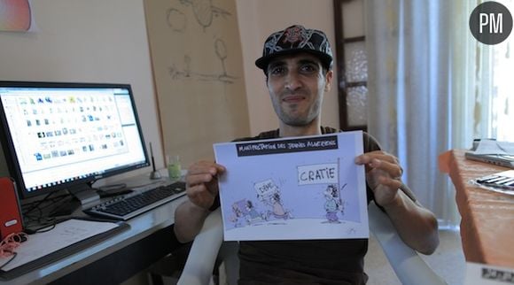 Baki Boukhalfa dans "Caricaturistes, Fantassins de la démocratie"