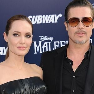 Brad Pitt et Angelina Jolie sur le tapis rouge de "Maléfique"