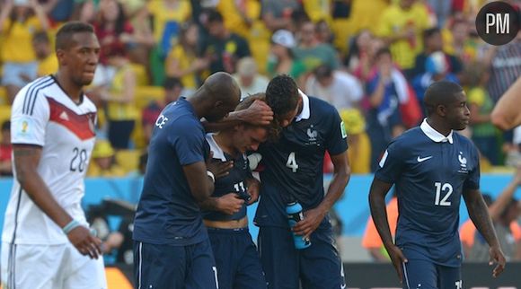 Antoine Griezmann en larmes après le coup de sifflet final