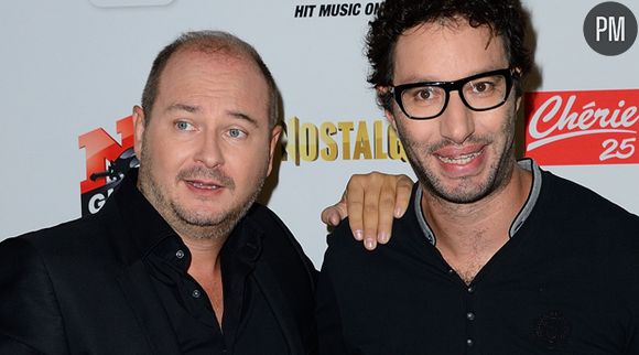 Sébastien Cauet et Manu Lévy, stars des audiences sur NRJ.