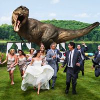 Jeff Goldblum en guest sur une photo de mariage très spéciale