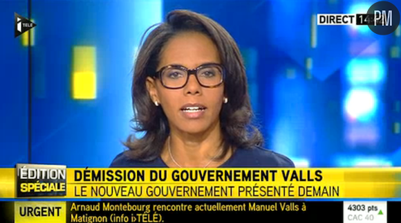 Audrey Pulvar a fait sa rentrée hier