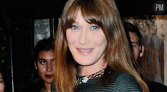 CArla Bruni-Sarkozy, égérie de la marque Bulgari.