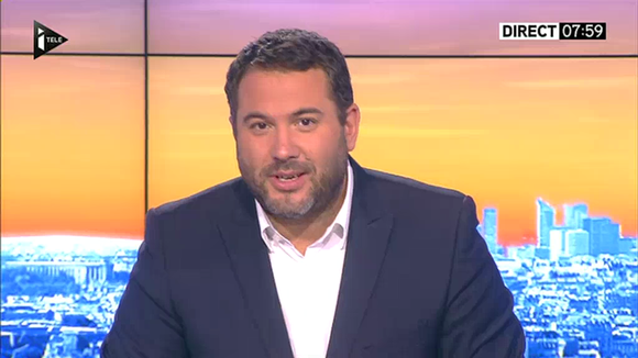 i-TELE victime d'une panne ce matin, la matinale de Bruce Toussaint en retard