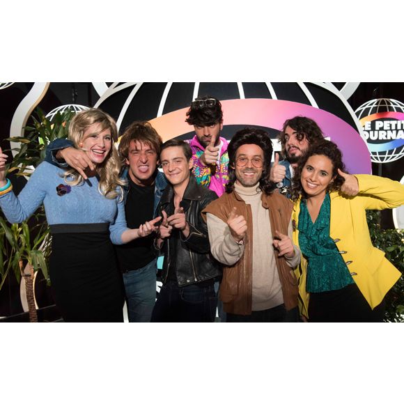 Toute l'équipe du "Petit Journal", en 1984.