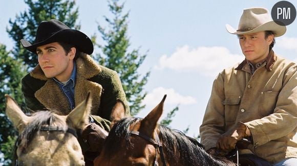 Jake Gyllenhaal et Heath Ledger dans "Le Secret de Brokeback Moutain"