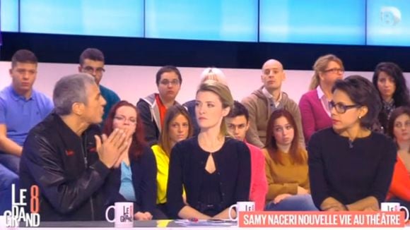 "Charlie Hebdo" : Echange tendu entre Samy Naceri et Audrey Pulvar dans "Le Grand 8"