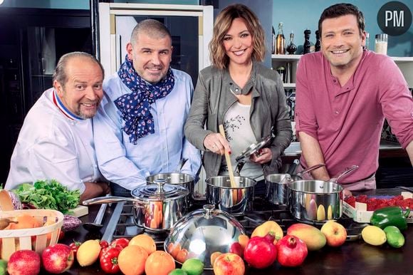 Le jury de "Masterchef" 2015 et Sandrine Quétier