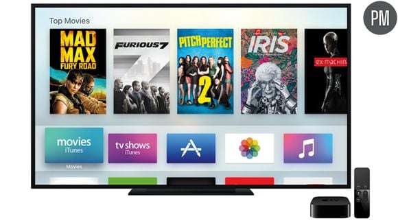 La nouvelle Apple TV (2015).