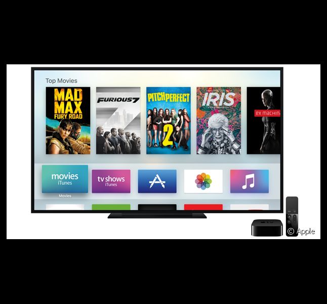 La nouvelle Apple TV (2015).