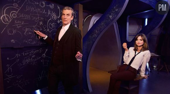 Peter Capaldi et Jenna Coleman dans "Doctor Who"