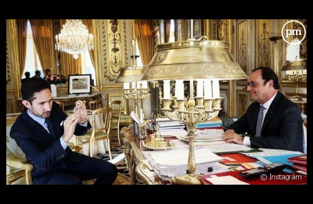 Première publication de François Hollande sur Instagram (Capture)