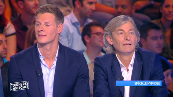 Gilles Verdez et Matthieu Delormeau sous hypnose