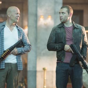 Bruce Willis et Jai Courtney dans "Die Hard : Belle journée pour mourir