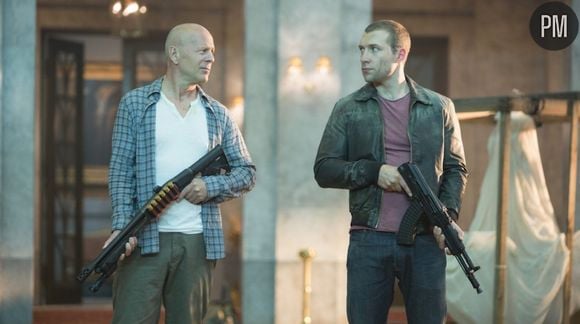 Bruce Willis et Jai Courtney dans "Die Hard : Belle journée pour mourir