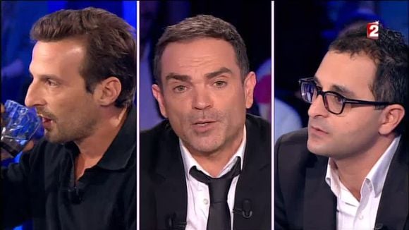 Vif accrochage entre Yann Moix, Mathieu Kassovitz et Arash Derambarsh dans "On n'est pas couché"