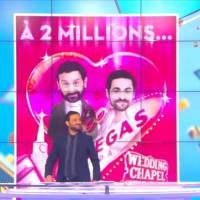 "TPMP" : Cyril Hanouna et Camille Combal prêts à s'épouser en cas de record d'audience