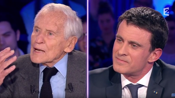 Jean d'Ormesson pique au vif Manuel Valls sur sa "droitisation"