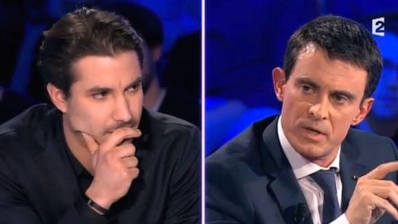 Jérémy Ferrari face à Manuel Valls dans "On n'est pas couché"