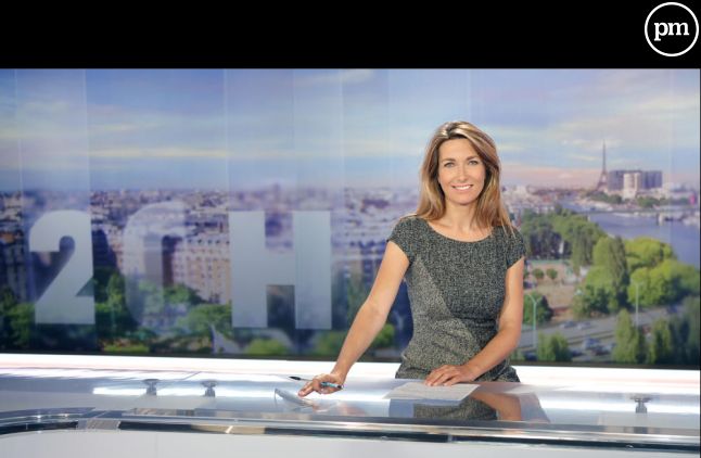 Anne-Claire Coudray sur TF1.