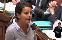 Najat Vallaud-Belkacem interpellée à l'Assemblée nationale