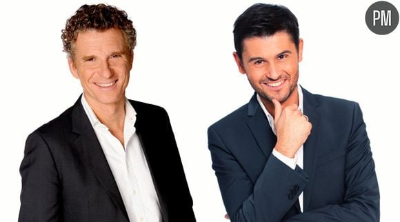 Denis Brogniart et Christophe Beaugrand.