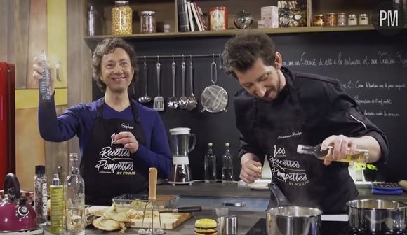 Stéphane Bern dans "Les Recettes Pompettes".