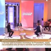 "Dialogues citoyens" : Un candidat de "Koh-Lanta" interpelle François Hollande