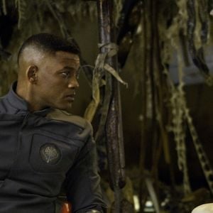 Jaden et Will Smith dans "After Earth"